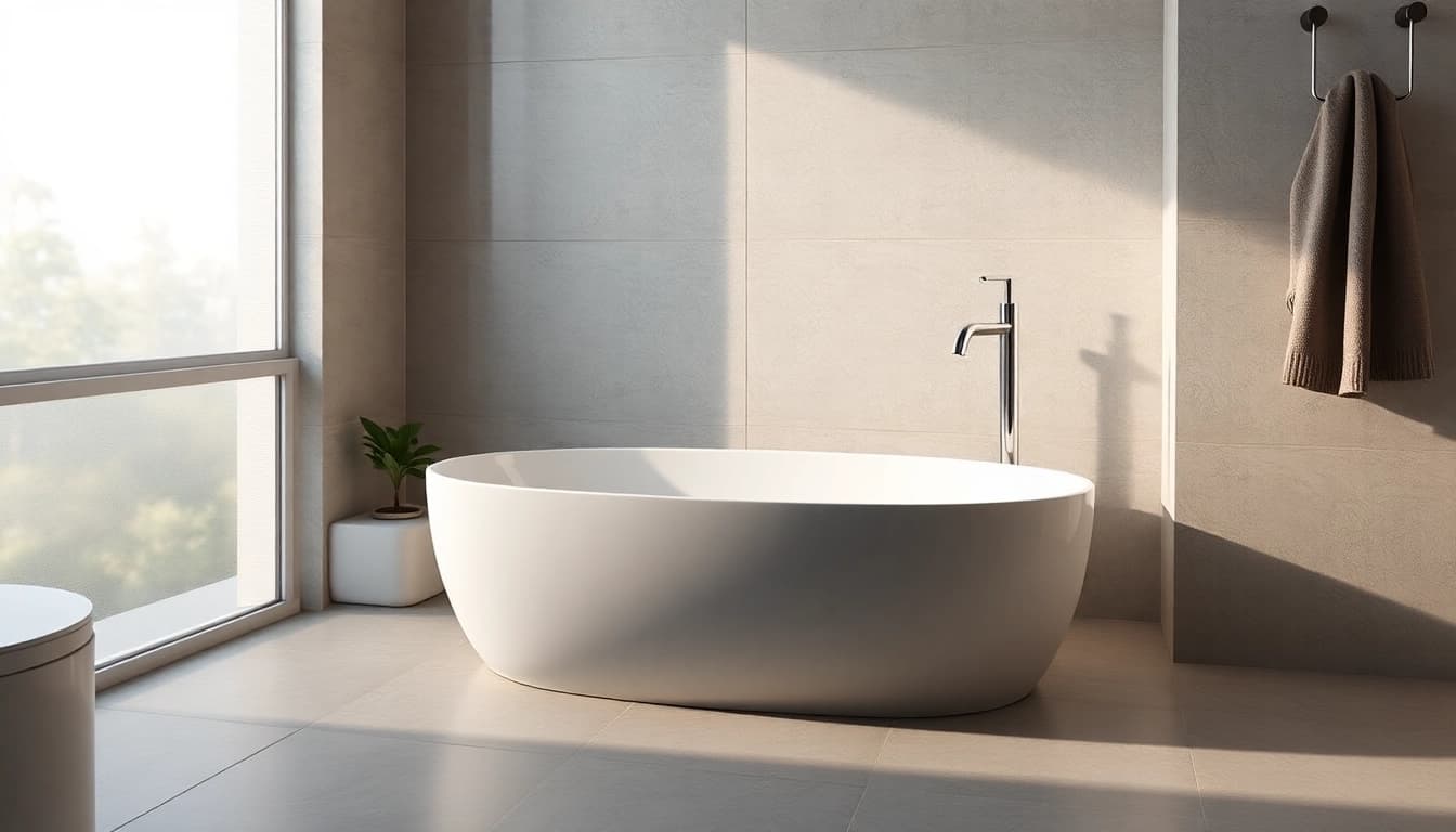 Showcase of a stylish shower base shower in a modern bathroom space with elegant finishes.