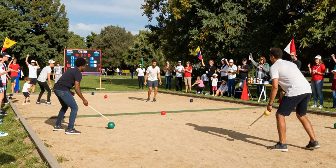 Petanque competition at fopikotaparepare.org showcasing diversity and community spirit.