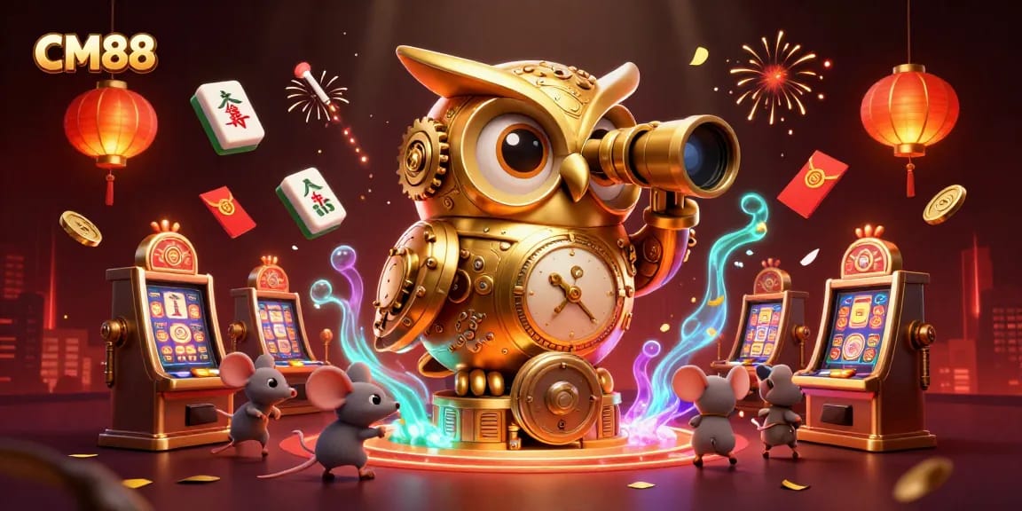 Experience the excitement of CM88 casino with vibrant games and lively characters.