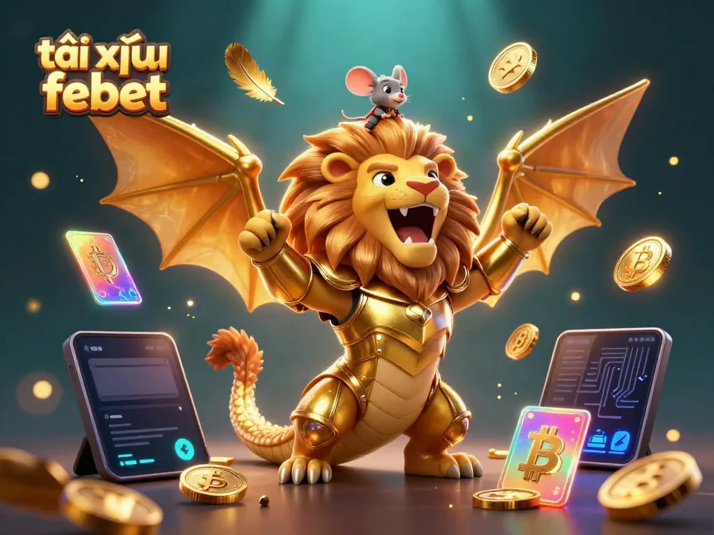Engage in exciting gameplay with tài xỉu febet, featuring dynamic 3D elements and vibrant characters.