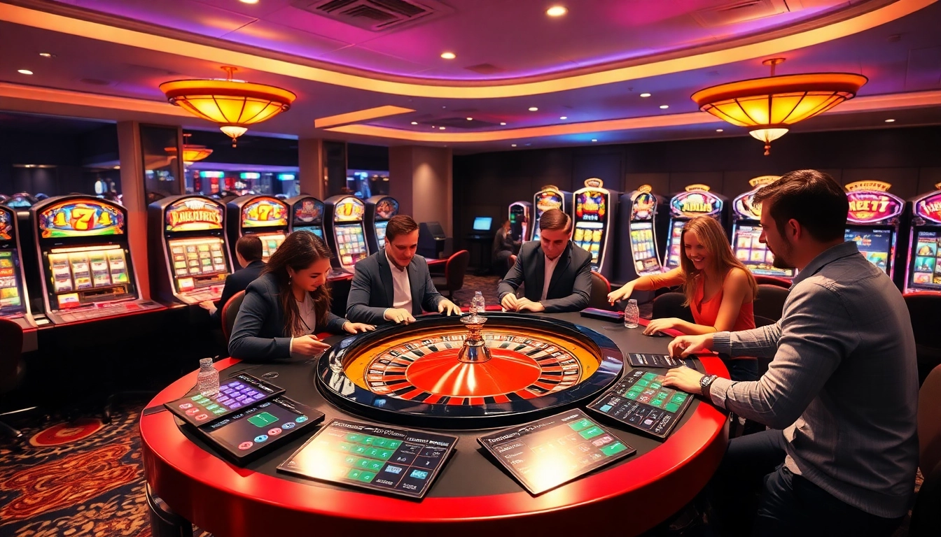 Experience the excitement of stimmgewitter.org's gaming world with vibrant casino activities.