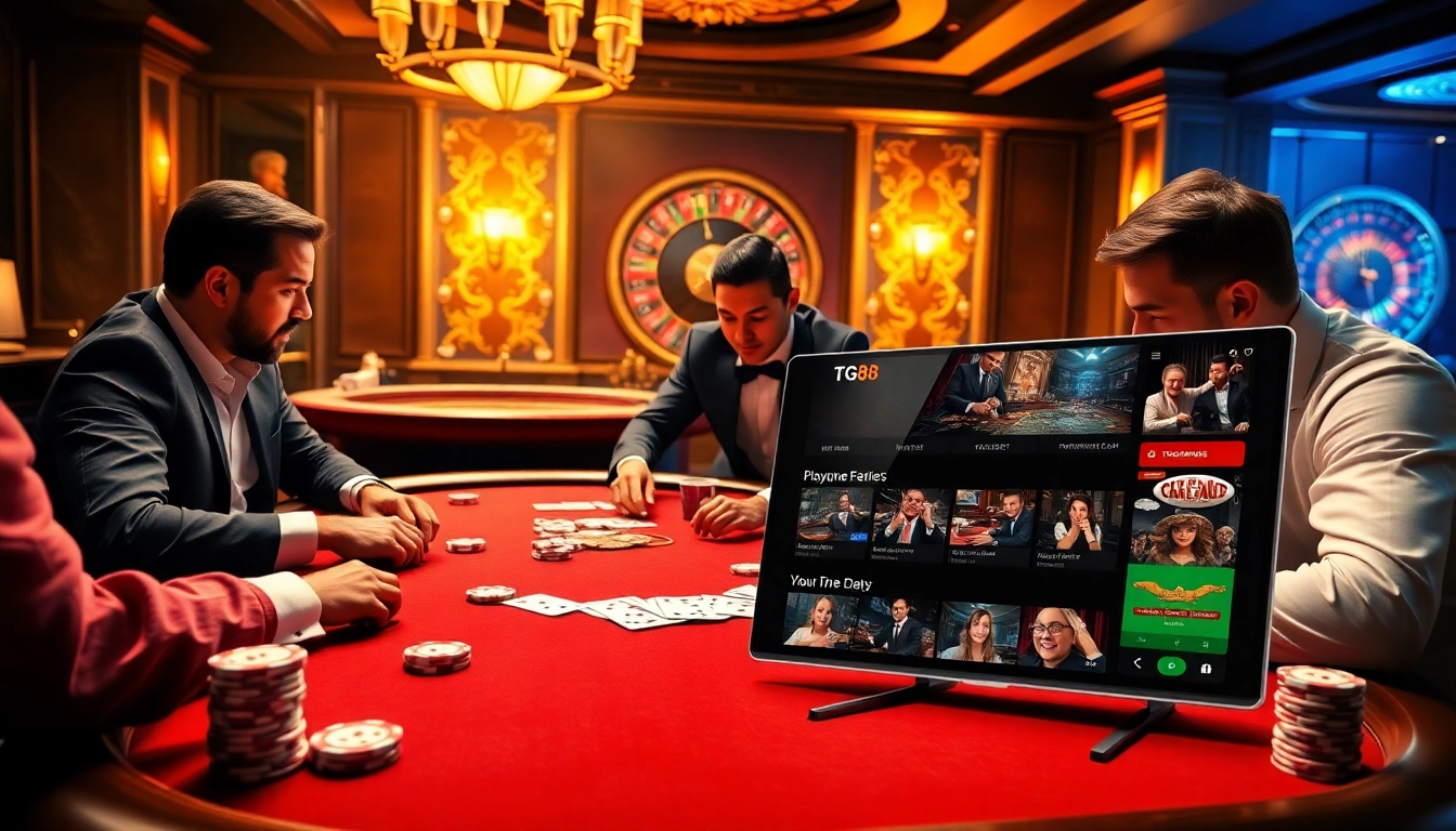 Experience the thrill of poker at https://tg88link.com/ with vibrant chips and intense gameplay.