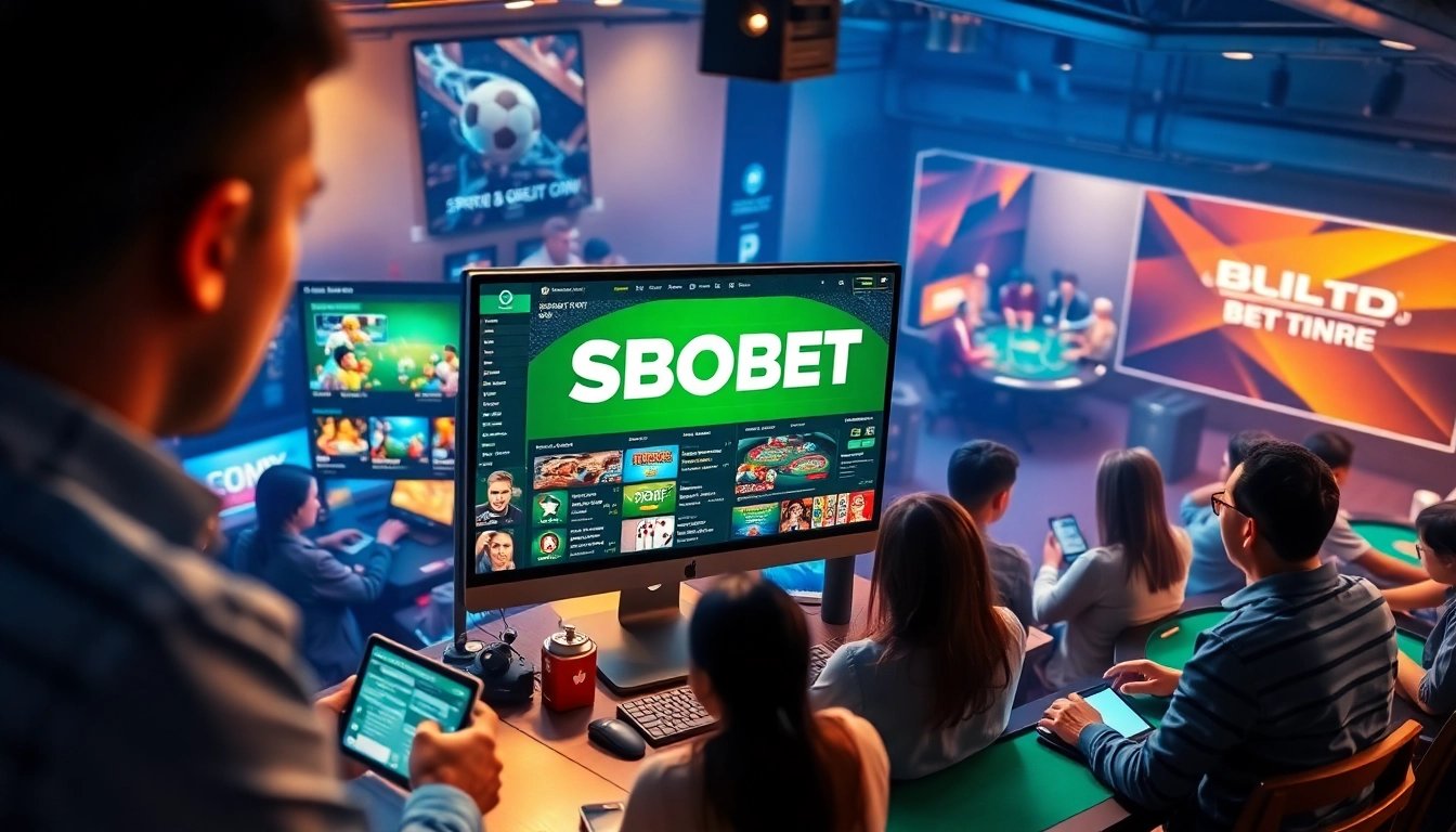 Exciting online betting experience on sbobet.dance showcasing sports and casino games.