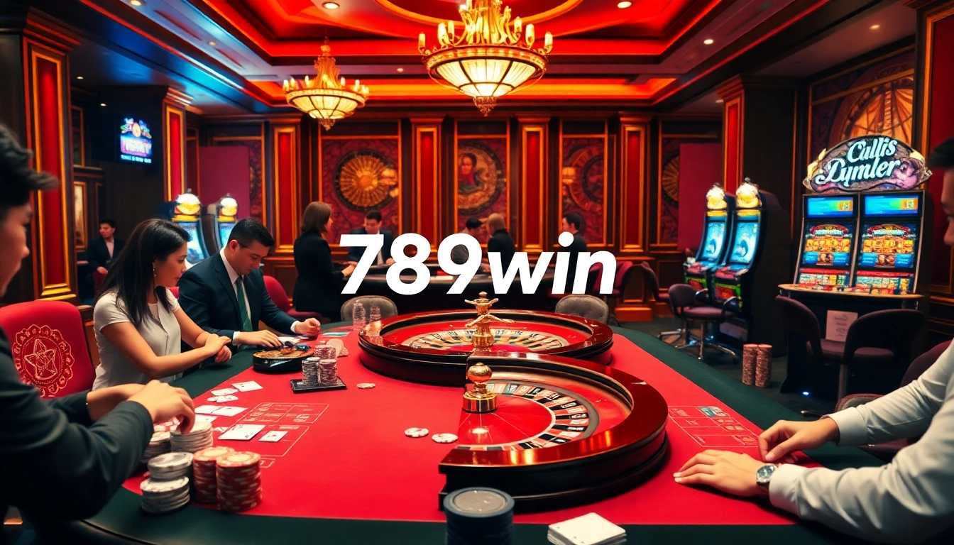 Experience the thrill of đăng nhập 789win with vibrant casino games and tables.