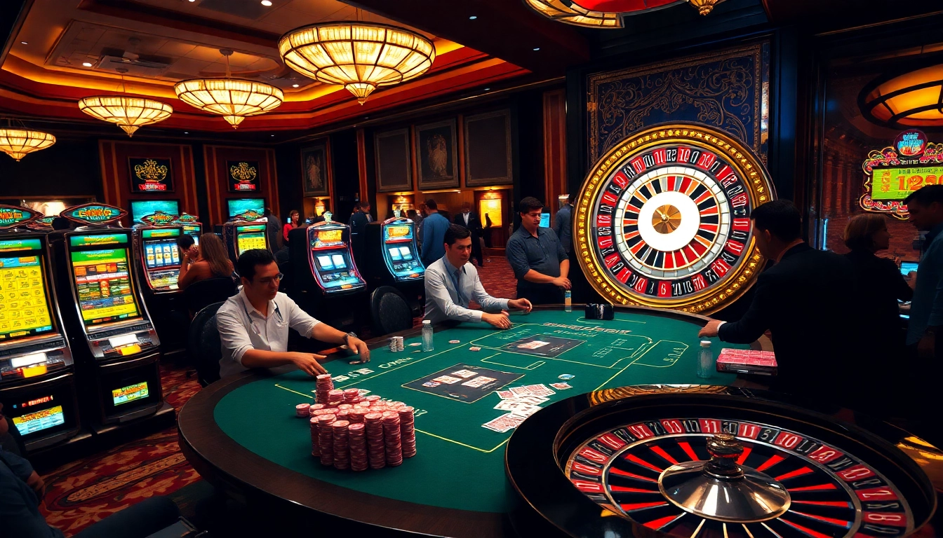 Experience thrilling poker action and vibrant slot games at https://okfun.jpn.com/ casino.