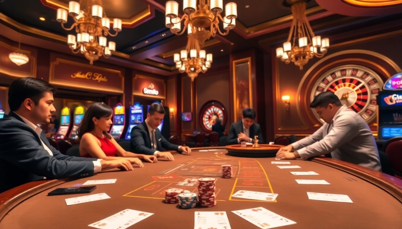 Experience thrilling gameplay at cm88 nhà cái with an engaging casino environment.