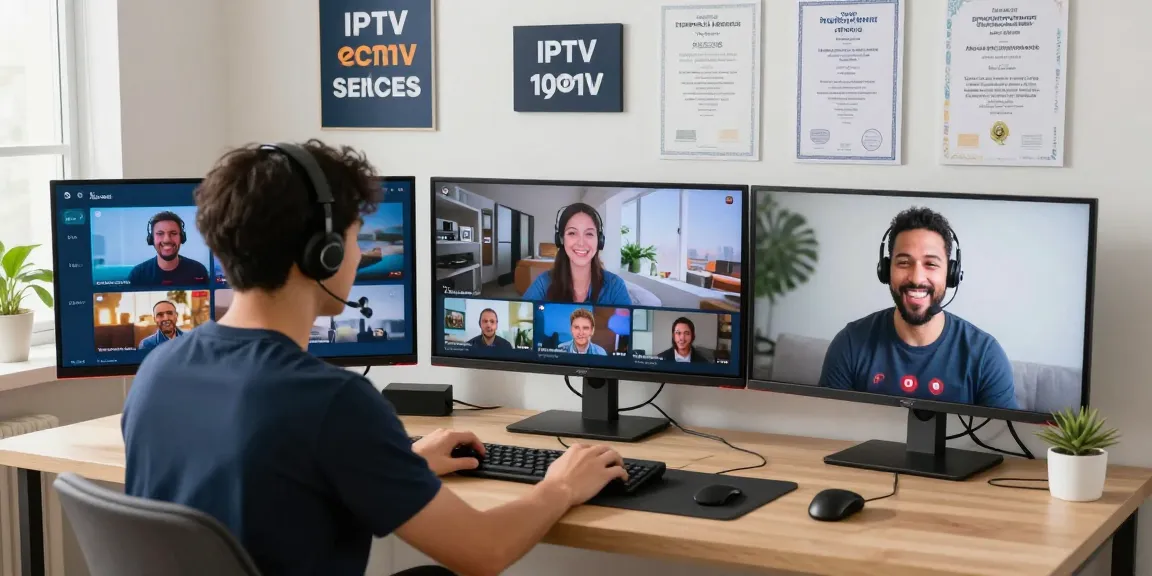 IPTV Service provider assisting local clients, showcasing trusted and professional service.