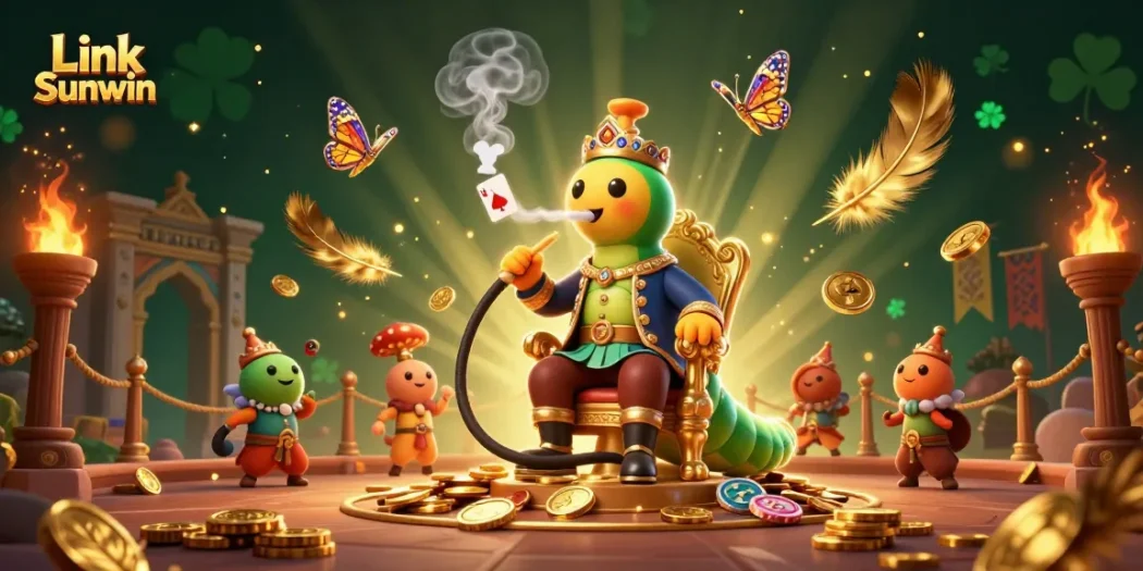 Engage with thrilling gameplay at Link Sunwin, featuring vibrant characters and dynamic casino elements.